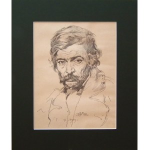 Jan Matejko(1838-1879),Portrait of Marian Gorzkowski,1879