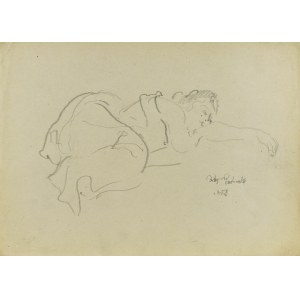 Kasper POCHWALSKI (1899-1971), Spící žena, 1958