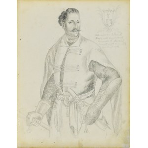 Antoni KOZAKIEWICZ (1841-1929), Portrét Aleksandra Jana Jabłonowského (veľkokorunného práporčíka Burského)