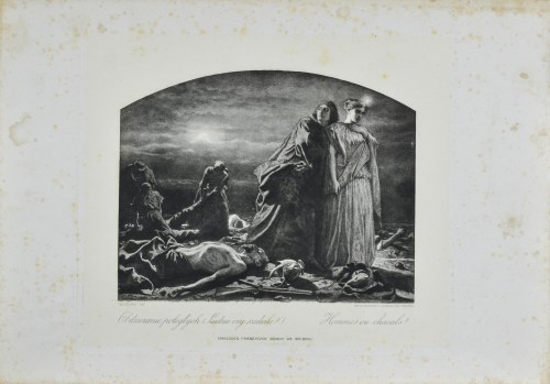 Artur GROTTGER (1837-1867), Obdzieranie poległych (