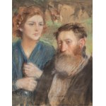 Teodor Axentowicz (1859 Braszów/Rumunia - 1938 Kraków), Scena Symboliczna