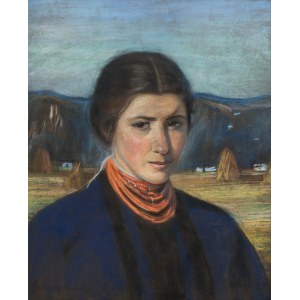 Maria Czajkowska (1878 Bilcze Królewskie - 1963), Czerwone korale, 1909 r.