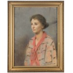 Feliks Michał Wygrzywalski (1875 Przemyśl - 1944 Rzeszów), Portrait of a woman, 1926.