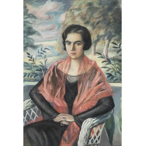 Władysław Roguski (1890 Warsaw - 1940 Poznań), Portrait of a Woman