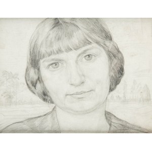 Władysław Skoczylas (1883 Wieliczka - 1934 Warschau), Kopf einer Frau (Porträt einer Ehefrau)