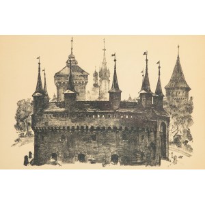 Jan Kanty Gumowski (1883 Krościenko nad Dunajcom - 1946 Krakov), Barbakan, 1926.