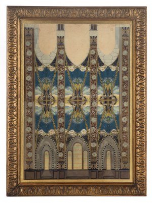Jan Bukowski (1873 Nowy Sącz - 1938 Nowy Targ), Projekt polichromi sklepienia kościoła Św. Józefa w Krakowie