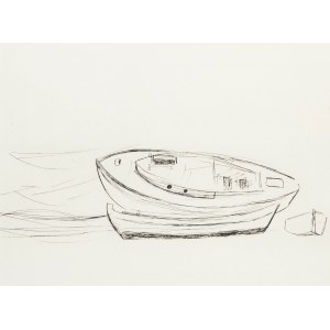 Moses Kisling (1891 Krakow - 1953 Sanary-sur-Mer), Boats, from the portfolio Provence