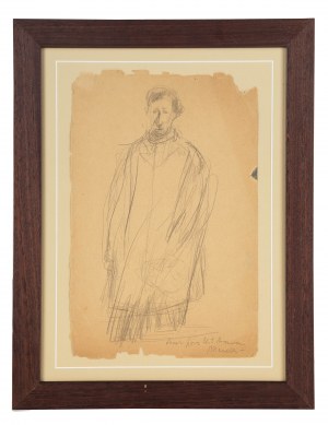 Zygmunt Menkes (1896 Lwów - 1986 Riverdale), Portret mężczyzny