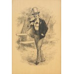 Józef Rapacki (1871 Warszawa - 1929 Olszanka k. Skierniewic), Dandys, z teki Z dawnej i niedawnej Warszawy