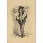 Józef Rapacki (1871 Warszawa - 1929 Olszanka k. Skierniewic), Lalkarz, z teki Z dawnej i niedawnej Warszawy