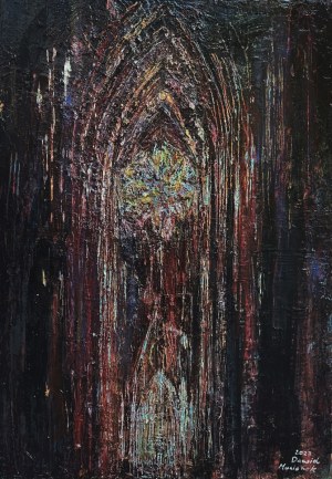 Dawid MASIONEK (ur. 1994), Odrodzenie średniowiecznej katedry (Amiens), 2023