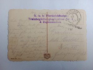 POCZTÓWKA JAROSŁAW ULICA GRUNWALDZKA PRZEDWOJENNA 1915 R