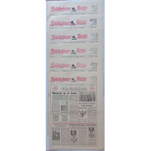KOLEKCJONER POLSKI ZESTAW 6 SZT NUMERY: CZERWIEC-LISTOPAD 1980 R