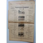 CZASOPISMO GŁOS ANGLII, TYGODNIK, ŚLUB KRÓLOWEJ ELŻBIETY II I KSIĘCIA FILIPA KRAKÓW 1947 R, 3 SZT. W ZESTAWIE (3 CZASOPISMA), PROGRAM IGRZYSK OLIMPIJSKICH 1948 R