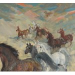 Jerzy POTRZEBOWSKI (1921-1974), Galloping horses