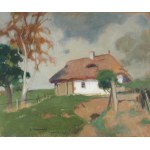 Alfons KARPIŃSKI (1875-1961), A landscape from Bronowice (1903)