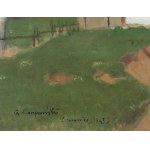 Alfons KARPIŃSKI (1875-1961), A landscape from Bronowice (1903)