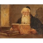 Unknown artist, A reading Jew