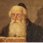 Unknown artist, A reading Jew