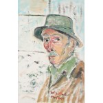 Wlastimil HOFMAN (1881-1970), Autoportret w kapeluszu
