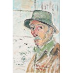 Wlastimil HOFMAN (1881-1970), Selfportrait in a hat