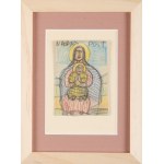 NIKIFOR Krynicki (1895-1968), Madonna