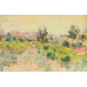 Mieczysław JANIKOWSKI (1912-1968), Provençal landscape