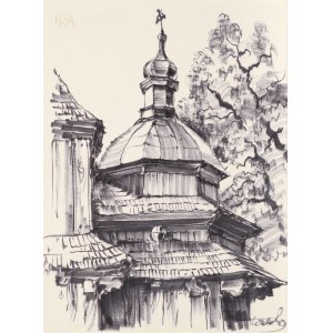 Wiktor ZIN (1925-2007), An Orthodox church