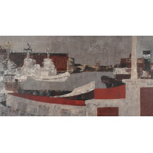 Kazimierz ŚRAMKIEWICZ (1914-1998), Harbour (1965)