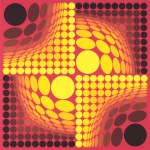 Victor VASARELY (1908-1997), Sans titre.