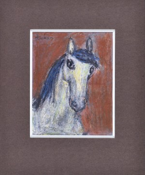 Eugeniusz TUKAN-WOLSKI (1928-2014), Biały koń