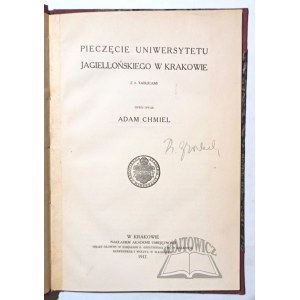 CHMIEL Adam, Pieczęcie Uniwersytetu Jagiellońskiego w Krakowie.