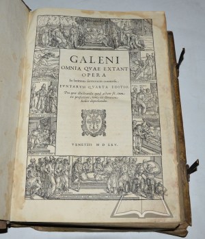 (GALENUS Claudius), (TECTANDER [Zimmermann] Józef), (STRUŚ Józef), Galeni omnia quae extant Opera in Latinum sermonem conuersa.