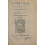 (HOZJUSZ Stanisław), D.Stanislai Hosii ... Opera omnia, quorum catalogum octava pagella reperies.