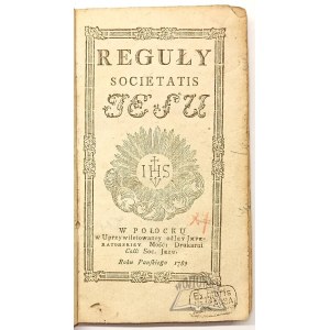 Pravidla Societatis Jesu.