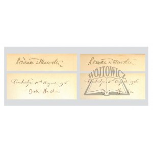 (DMOWSKI Roman, BUCHAN John. AUTOGRAFY). Hogarth William - The works of ..., in a series of engravins: