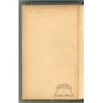 (SIENKIEWICZ Henryk. 2 AUTOGRAFY). Goethe (Johann Wolfgang) - Wilhelm Meister.