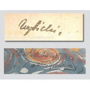 (WYBICKI Józef, AKIELEWICZ Mikołaj. AUTOGRAPHY). Papon (Jean Pierre) - L'art du poete et de l'orateur,