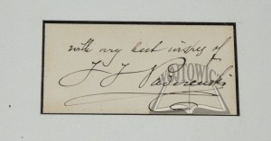 PADEREWSKI Ignacy Jan (1860 - 1941), Fotografie, Autogramm.