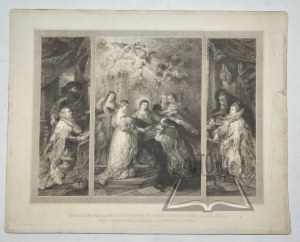 (RUBENS) Kópia z obrazu P. Rubensa, ktorý sa nachádza vo viedenskom Belvederi.