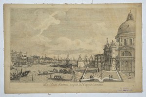 VISENTINI Antonio (1688-1782) ; CANALETTO (1697-1768), (Venise). Ex Aede Salutis, usque ad Caput Canalis.