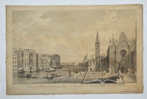 VISENTINI Antonio (1688-1782); CANALETTO (1697-1768), (Venedig). Hinc ex Aede Charitatis, illinc ex Regione S. Vitalis usque ad Telonium.