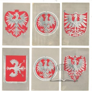 (HERBY). Polnische Embleme aus verschiedenen Epochen.