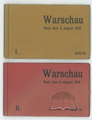 (WARSCHAU) Warschau nach dem 5. August 1915.