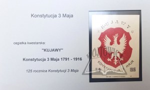 KUJAWY. The 3rd of May Constitution. 1791 - 1916.