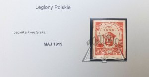 (polské LEGIE). Květen 1919.