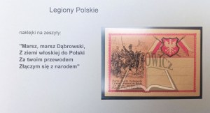 (Polské LEGIE). Pochod, pochod Dabrowski, ze země italské do Polska. Pod tvým vedením se připojím k národu.