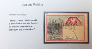 (LEGIONY Polskie). Marsz, marsz Dąbrowski, z ziemi włoskiej do Polski. Za twoim przewodem złączym się z narodem.
