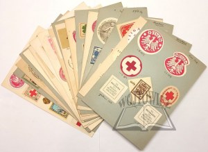 Eine Sammlung von 169 Briefmarken.